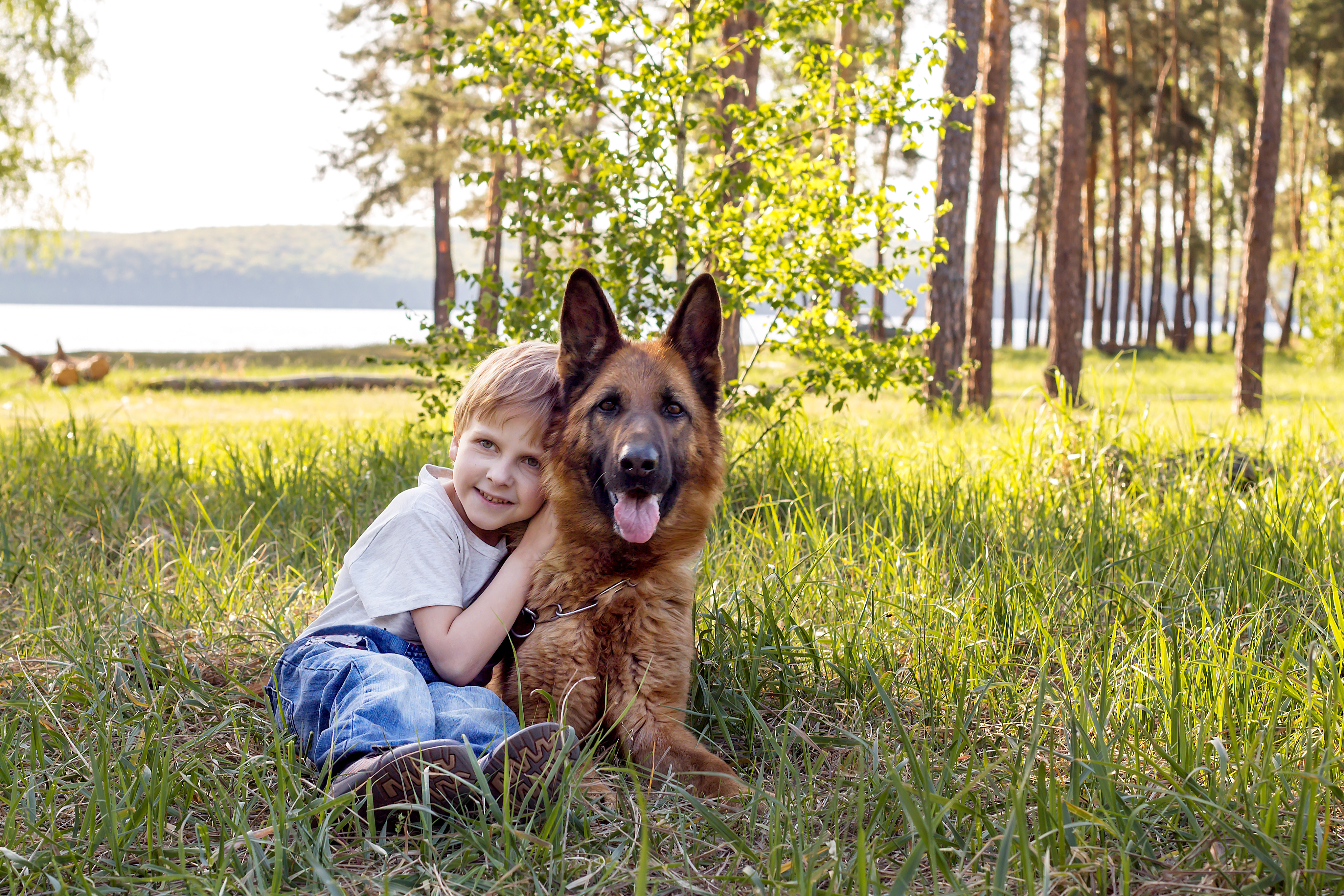 Are german shepherds sales good with children